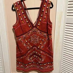 Anthropologie mini dress